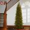6.5ft. Pre-Lit Grand Fir Artificial Christmas Tree, Clear Lights